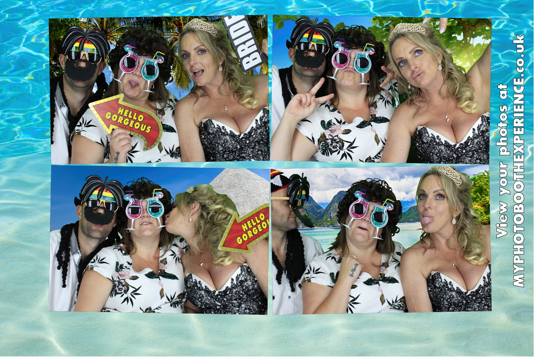 Jennie & Graham's wedding vow renewal  | View more photos from the event at gallery.myphotoboothexperience.co.uk/u/MyPhotoBoothExperienceLtd/Jennie-Grahams-wedding-vow-renewal